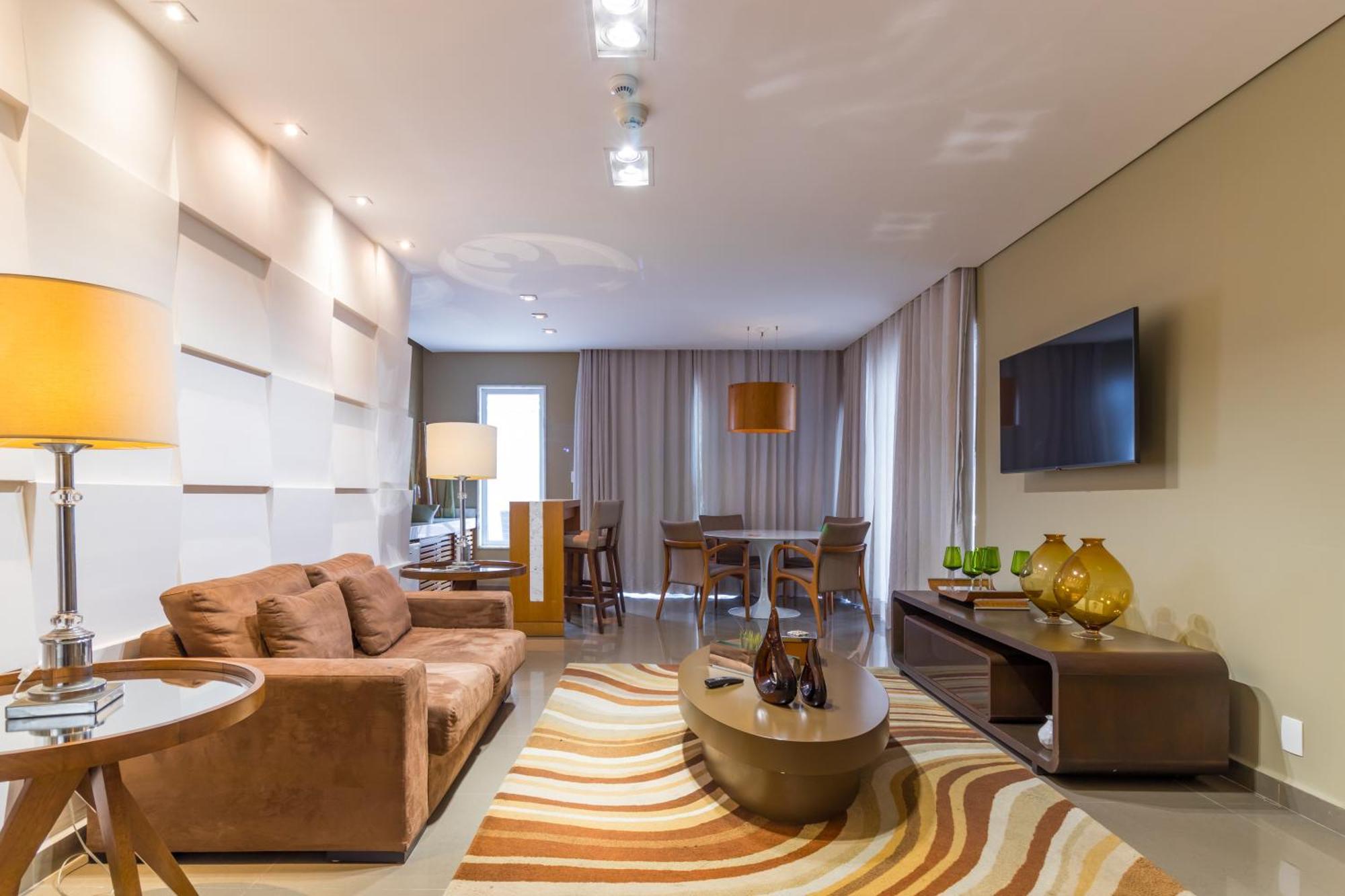 Parque Balneario Hotel Santos By Castelo Itaipava ห้อง รูปภาพ A living room
