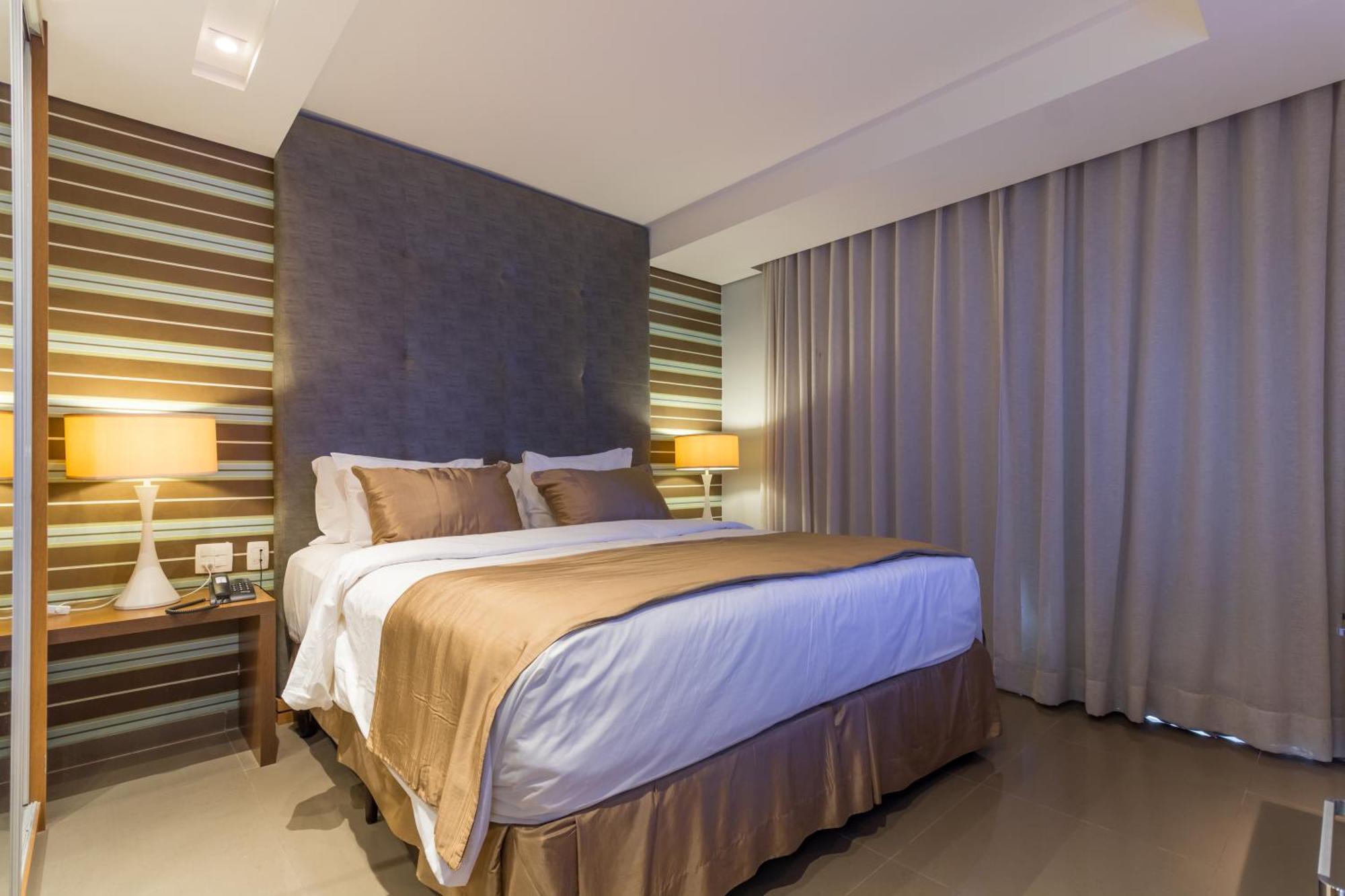 Parque Balneario Hotel Santos By Castelo Itaipava ห้อง รูปภาพ A bedroom at the hotel