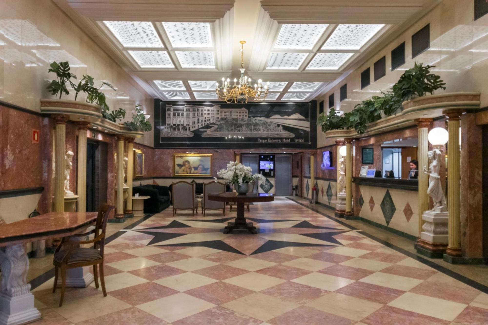 Parque Balneario Hotel Santos By Castelo Itaipava ภายนอก รูปภาพ Lobby